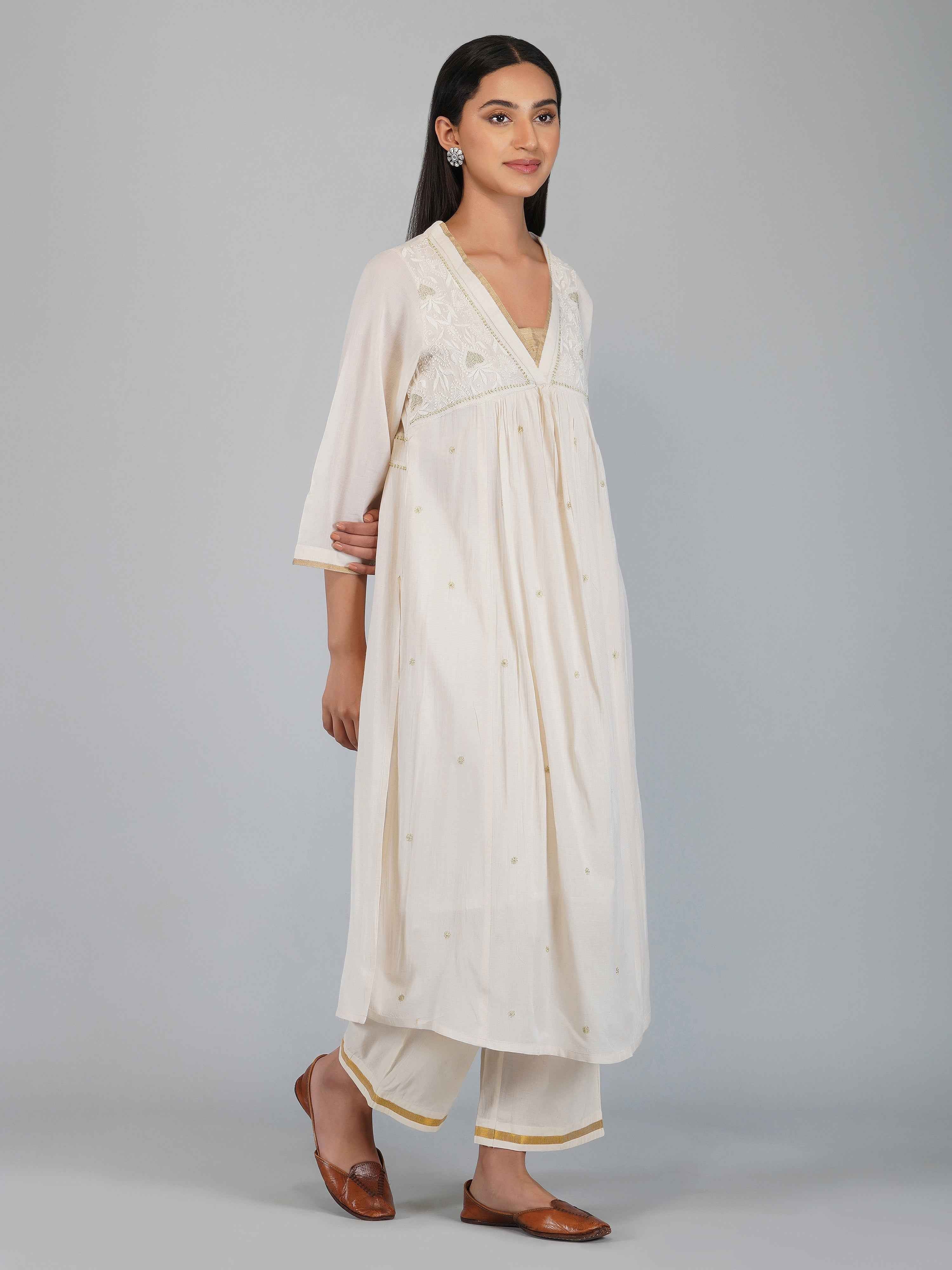 Nidhi Handloom Cotton Kurta
