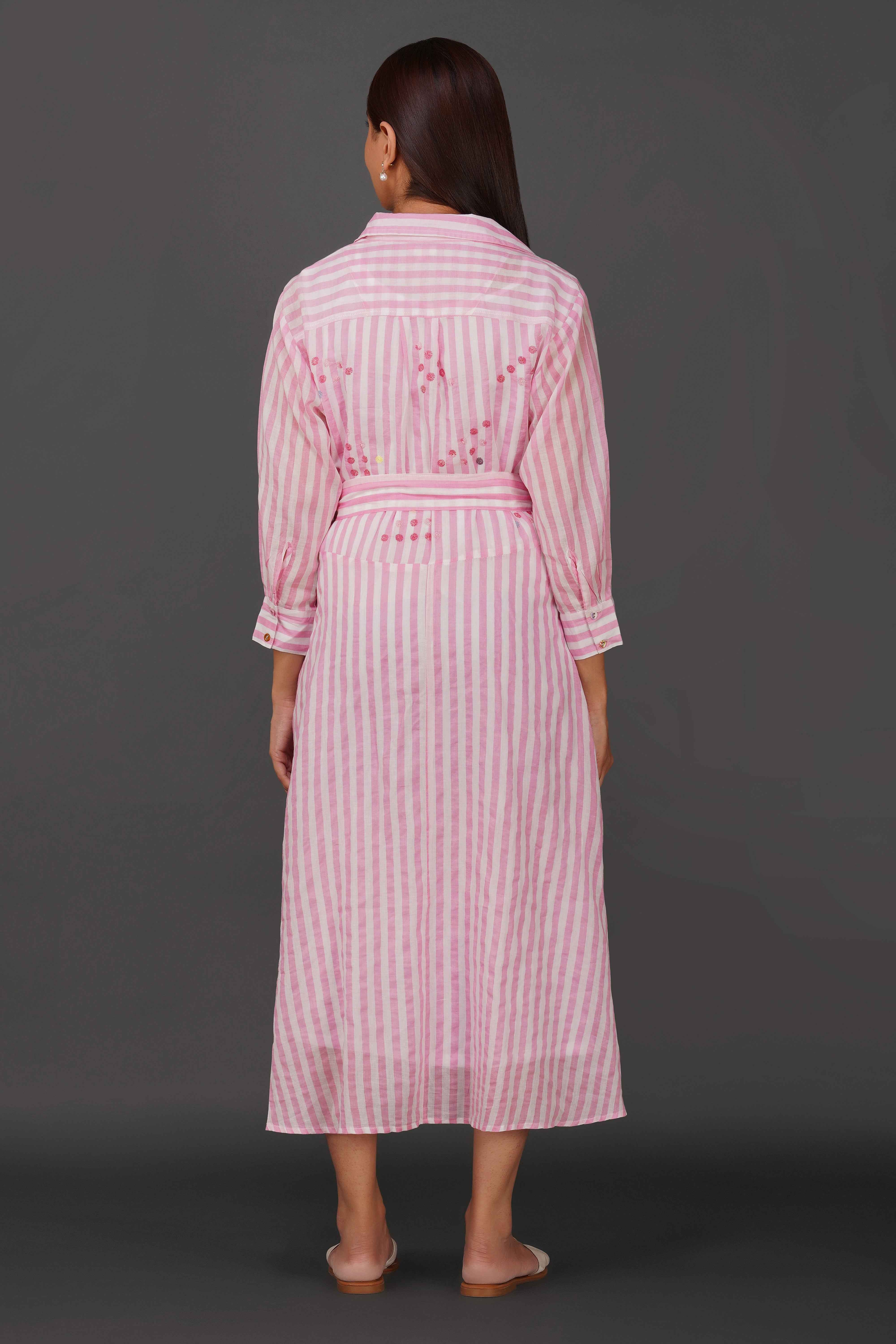 Phae Diya Dress in Cotton Mulmul