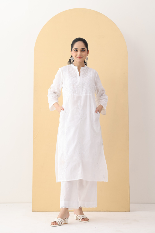 Phae Magnolia Co-Ord Set in Mulmul