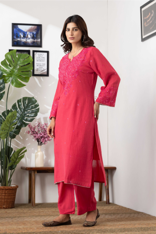 Phae Nimisha Co=Ord Set in Cotton Crinkle