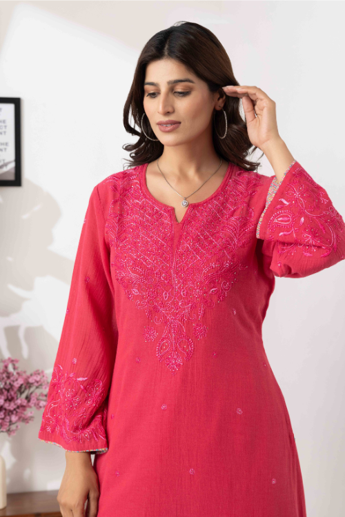 Phae Nimisha Co=Ord Set in Cotton Crinkle