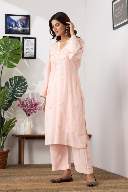 Phae Naira Co-Ord Set in Crinkle Cotton
