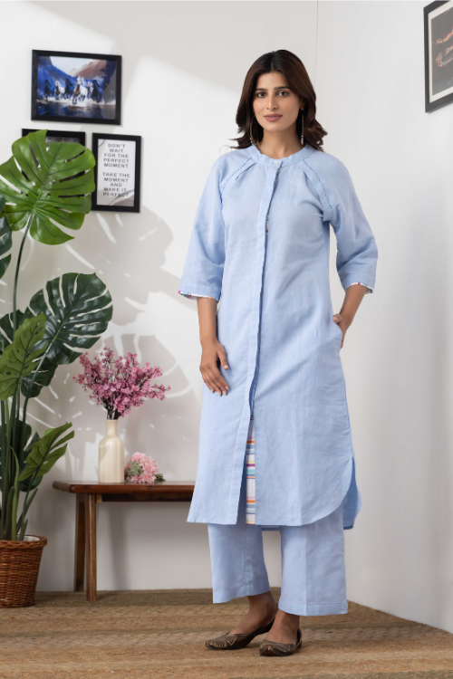 Phae Nian Co-Ord set in Cotton Linen