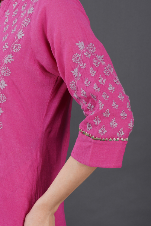 Phae Hadar Cotton Crinkle Kurta