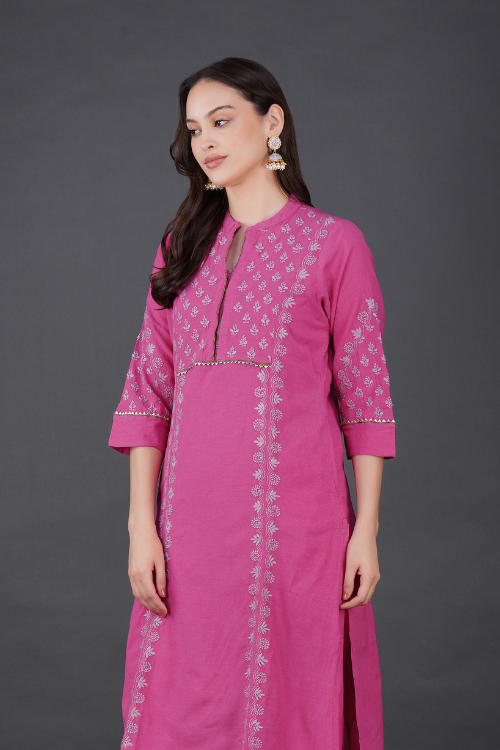 Phae Hadar Cotton Crinkle Kurta