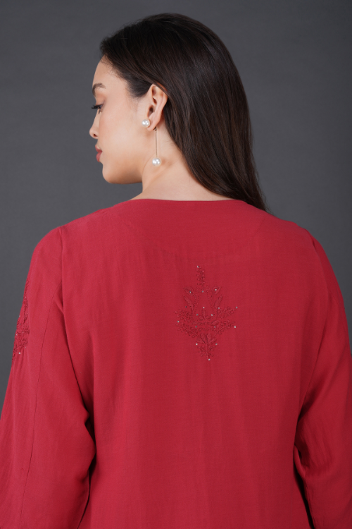 Phae Raisa Cotton Crinkle Dress