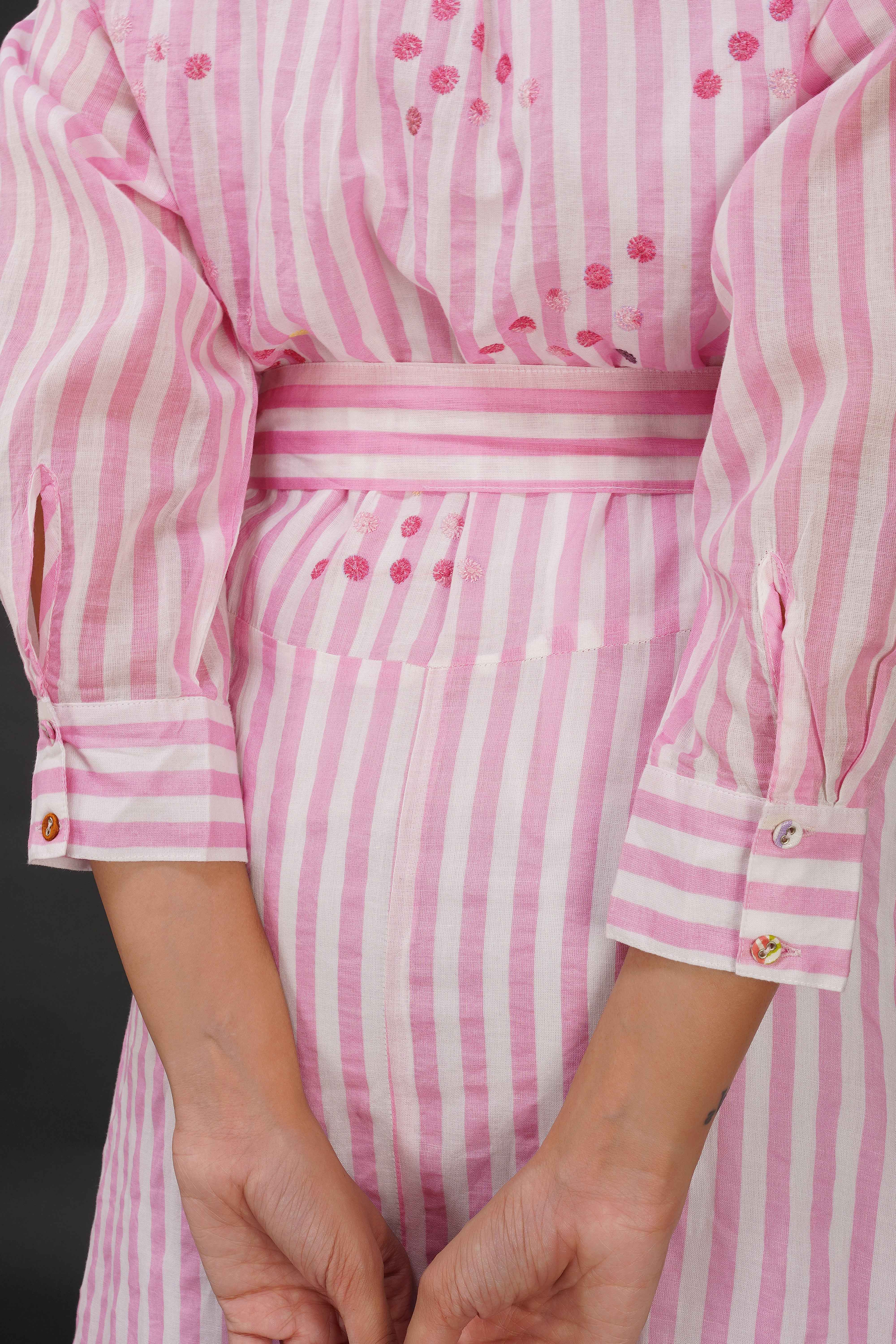 Phae Diya Dress in Cotton Mulmul