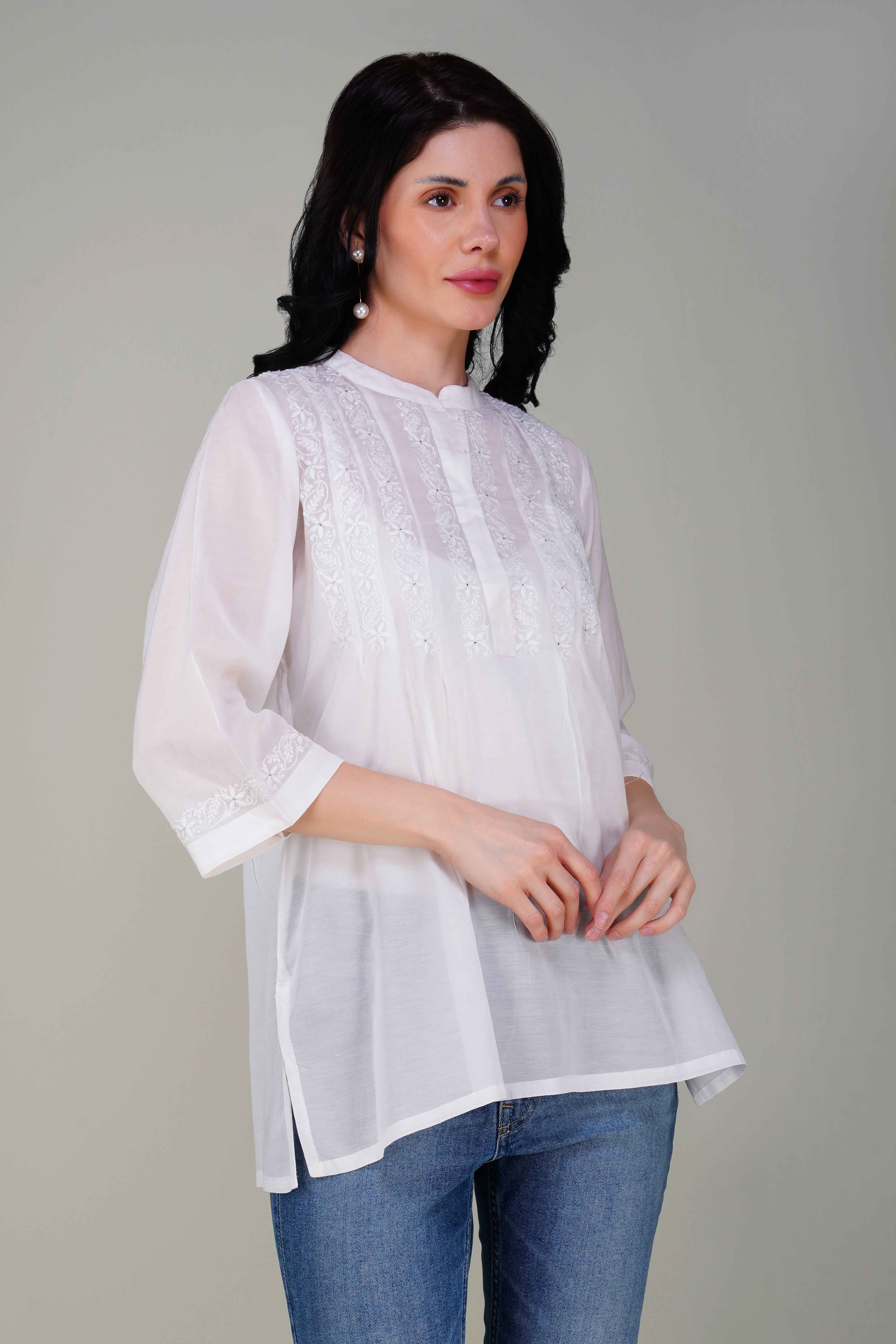Phae Chikankari top