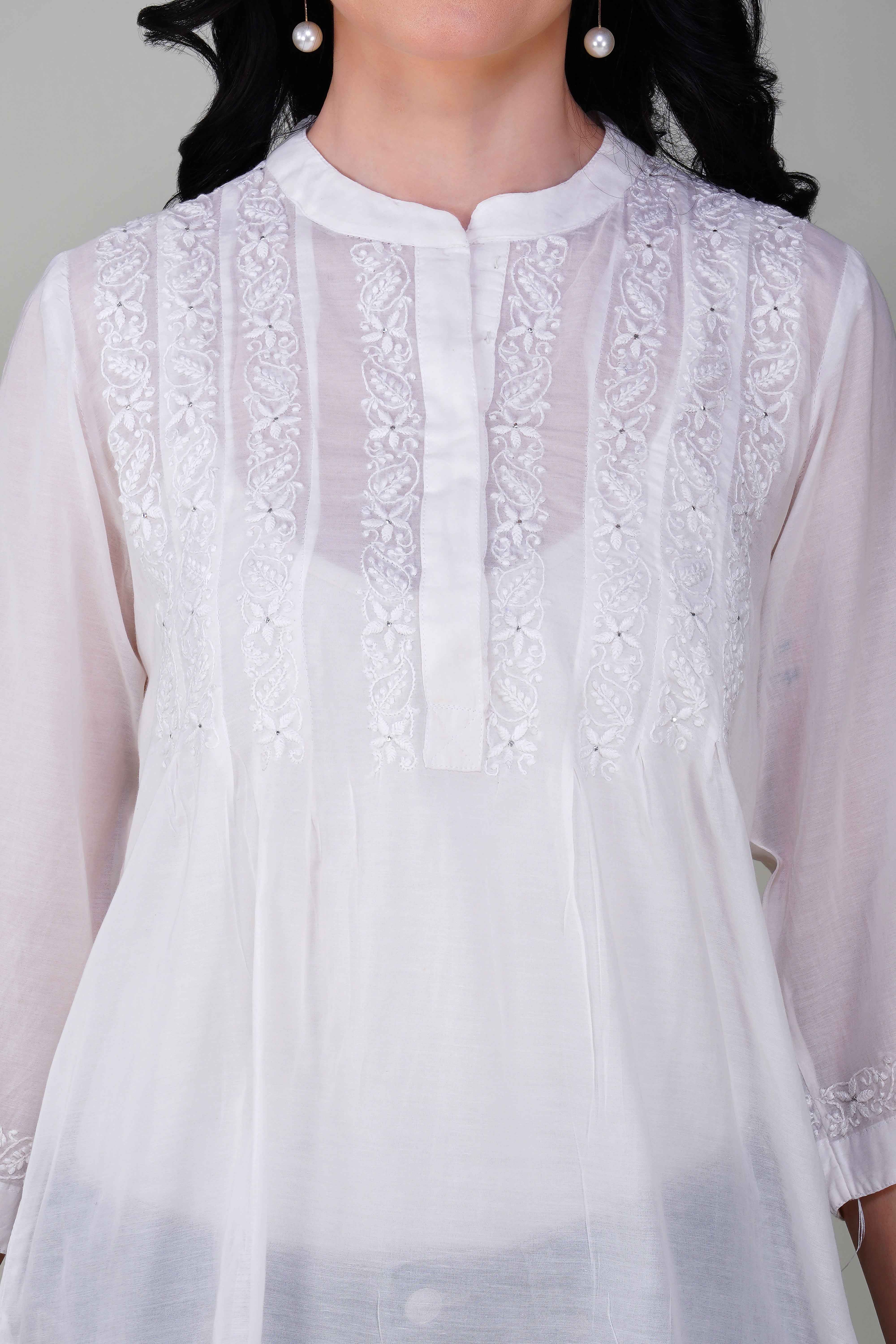 Phae Chikankari top