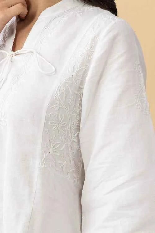 Phae Daffodil  Linen Top