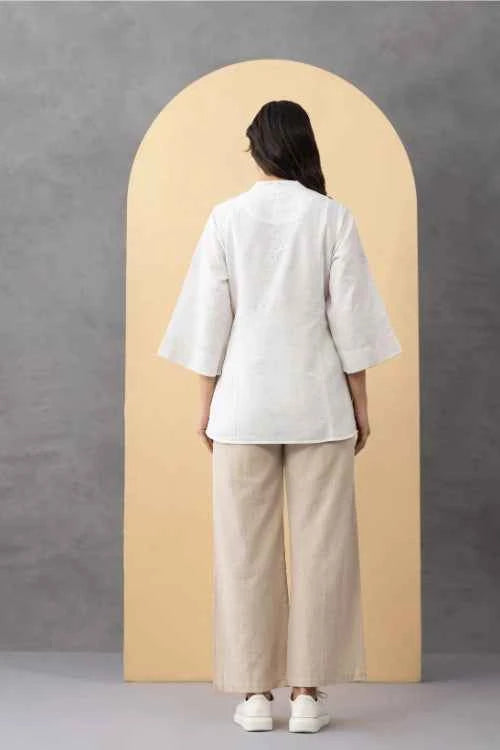 Phae Daffodil  Linen Top