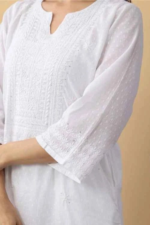 Phae Poppy Kurta in Cotton