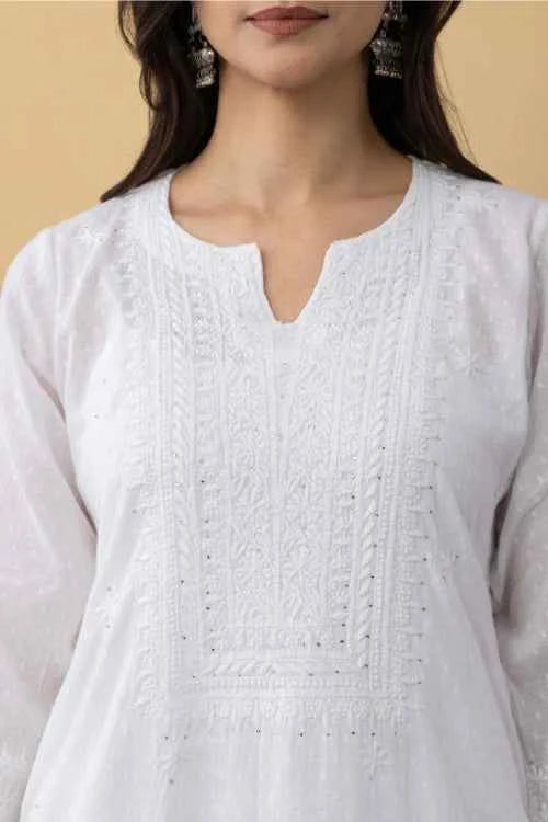 Phae Poppy Kurta in Cotton