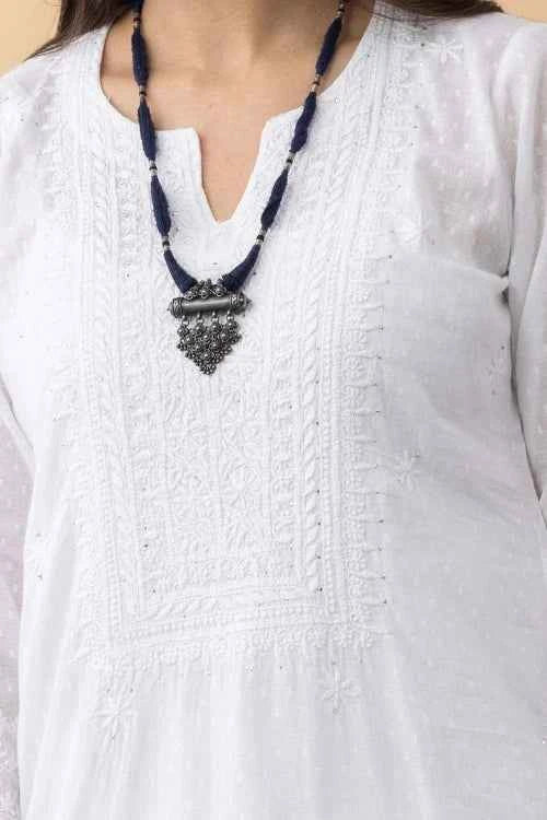 Phae Poppy Kurta in Cotton