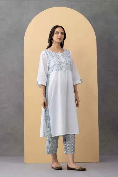 Phae Veronica Kurta in Cotton