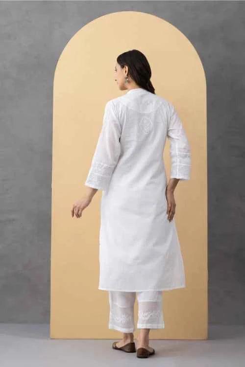 Phae Sunflower Kurta in Mulmul