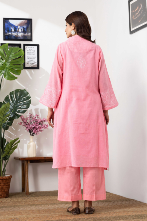 Phae Nadia Co=Ord Set in Cotton Crinkle