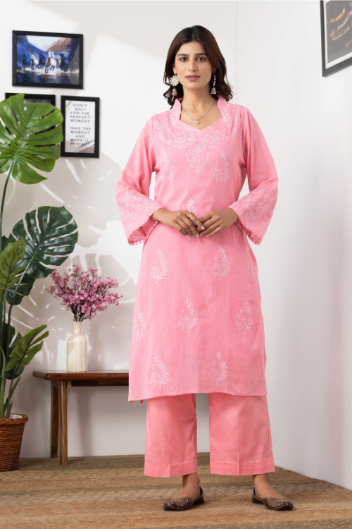 Phae Nadia Co=Ord Set in Cotton Crinkle