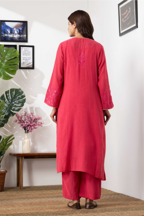 Phae Nimisha Co=Ord Set in Cotton Crinkle