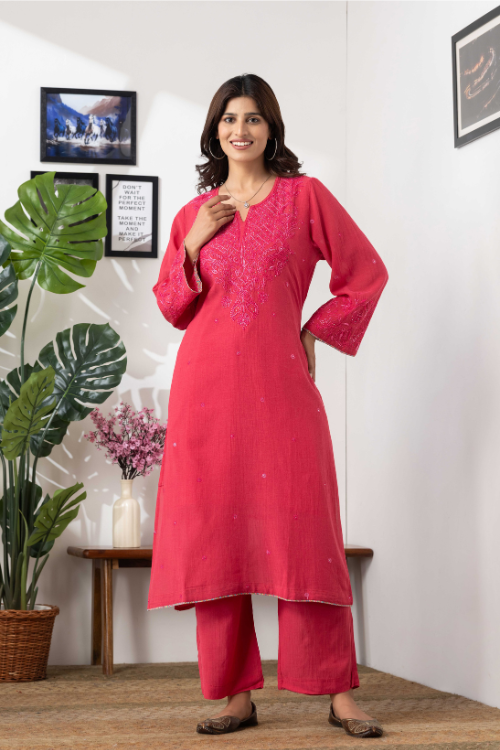 Phae Nimisha Co=Ord Set in Cotton Crinkle