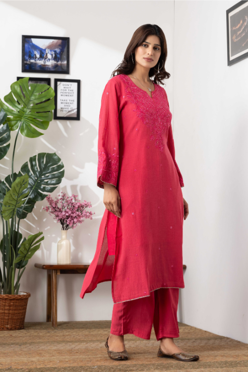 Phae Nimisha Co=Ord Set in Cotton Crinkle
