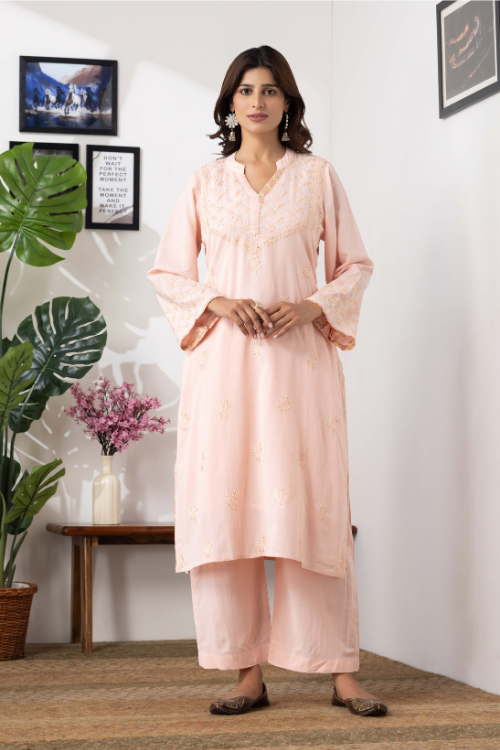 Phae Naira Co-Ord Set  in Crinkle Cotton