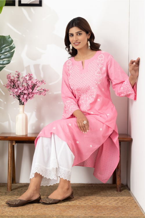 Phae Najma Kurta In Cotton