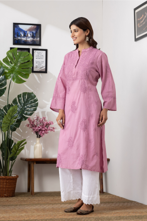 Phae Nirja  Kurta in Cotton Mulmul