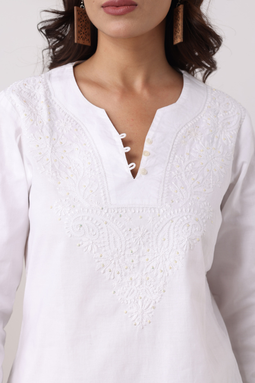 Phae Narayani Top in Cotton