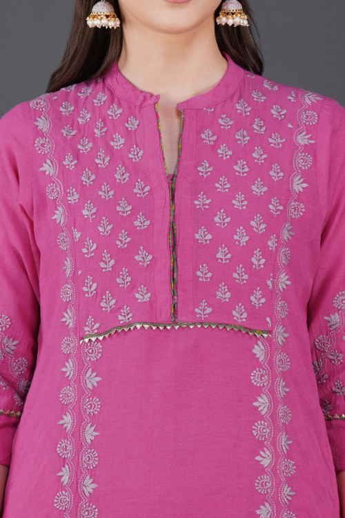 Phae Hadar Cotton Crinkle Kurta