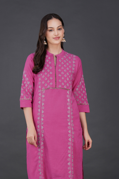 Phae Hadar Cotton Crinkle Kurta