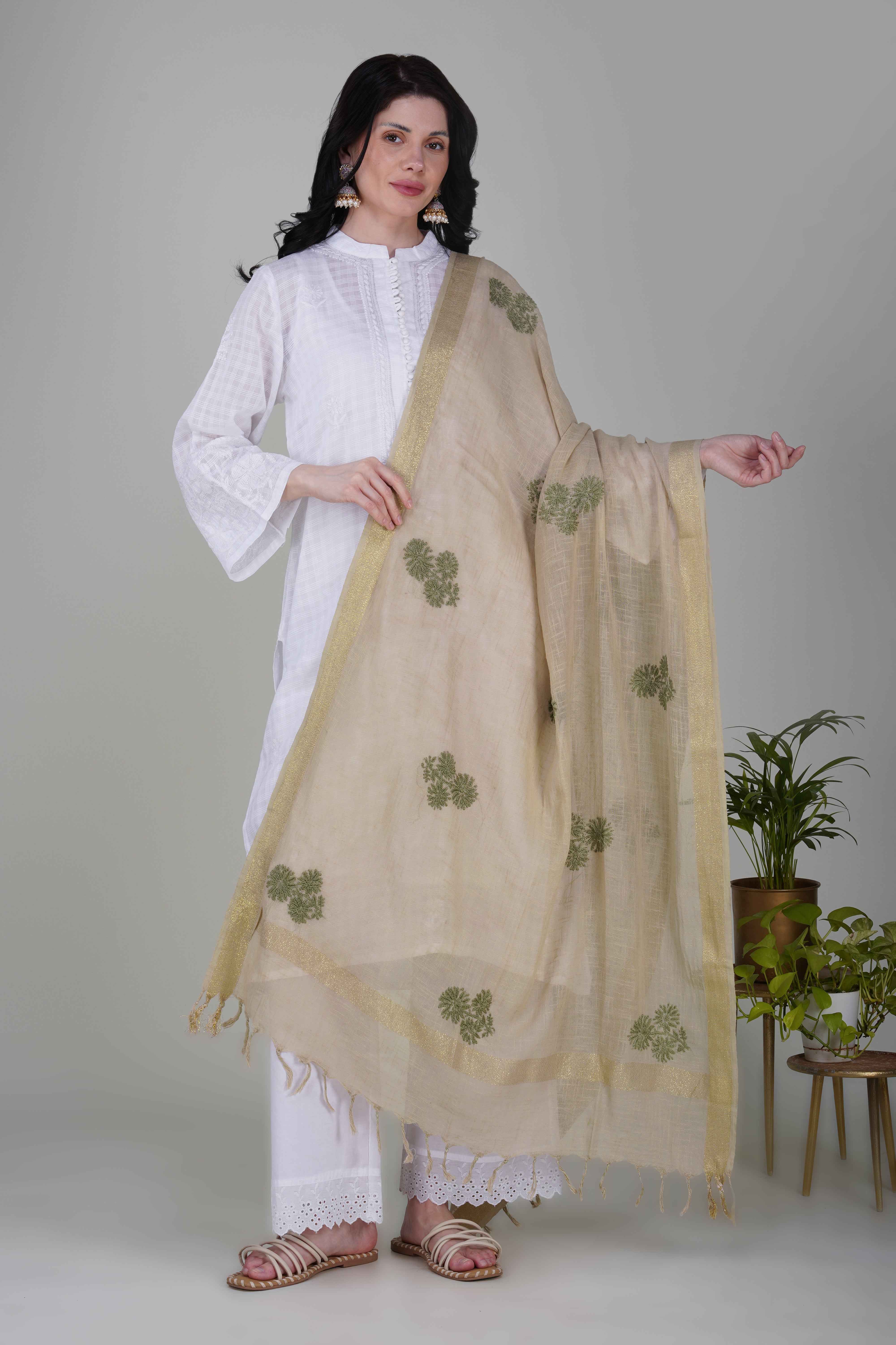 Mogra dupatta