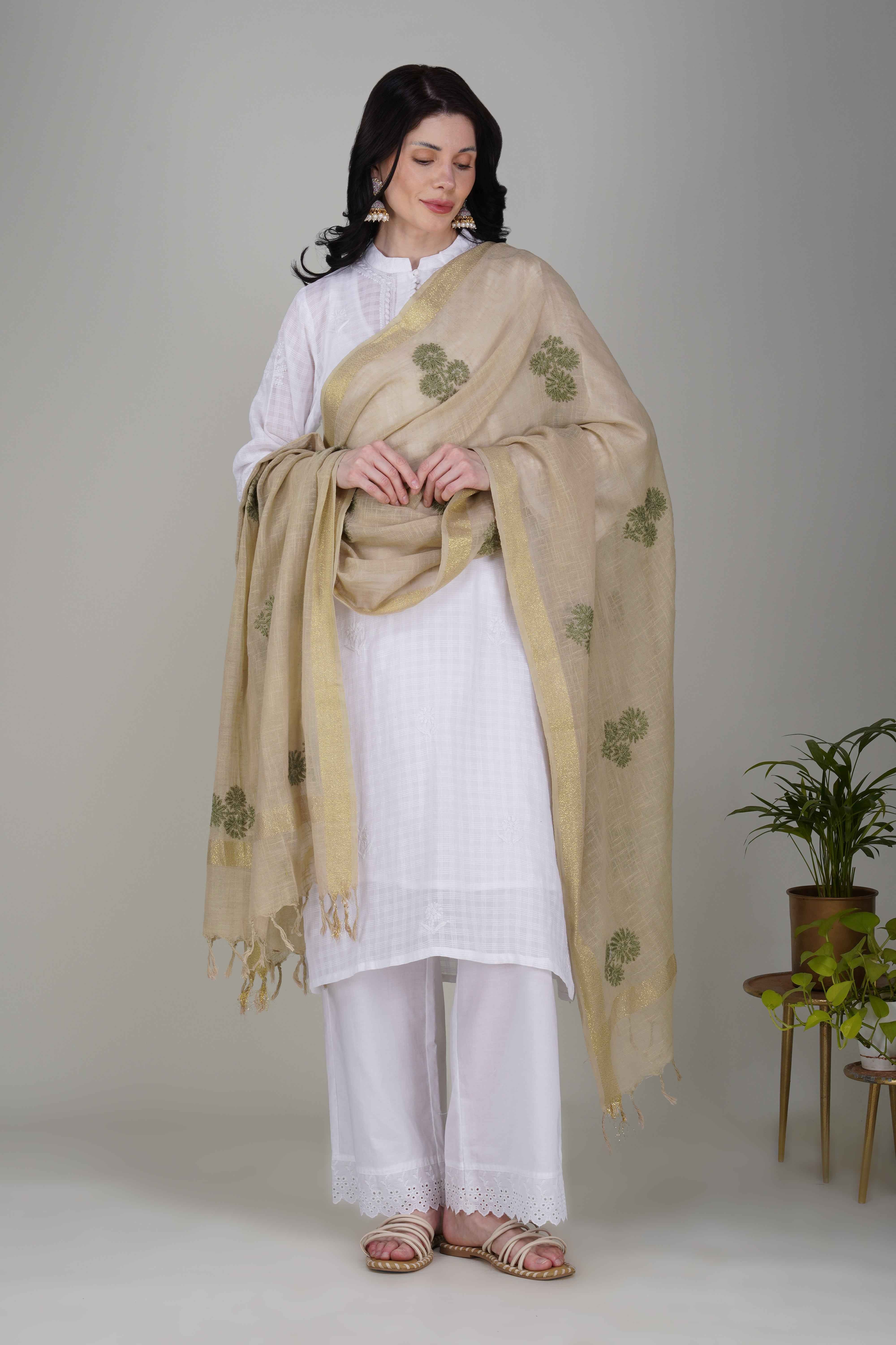 Mogra dupatta