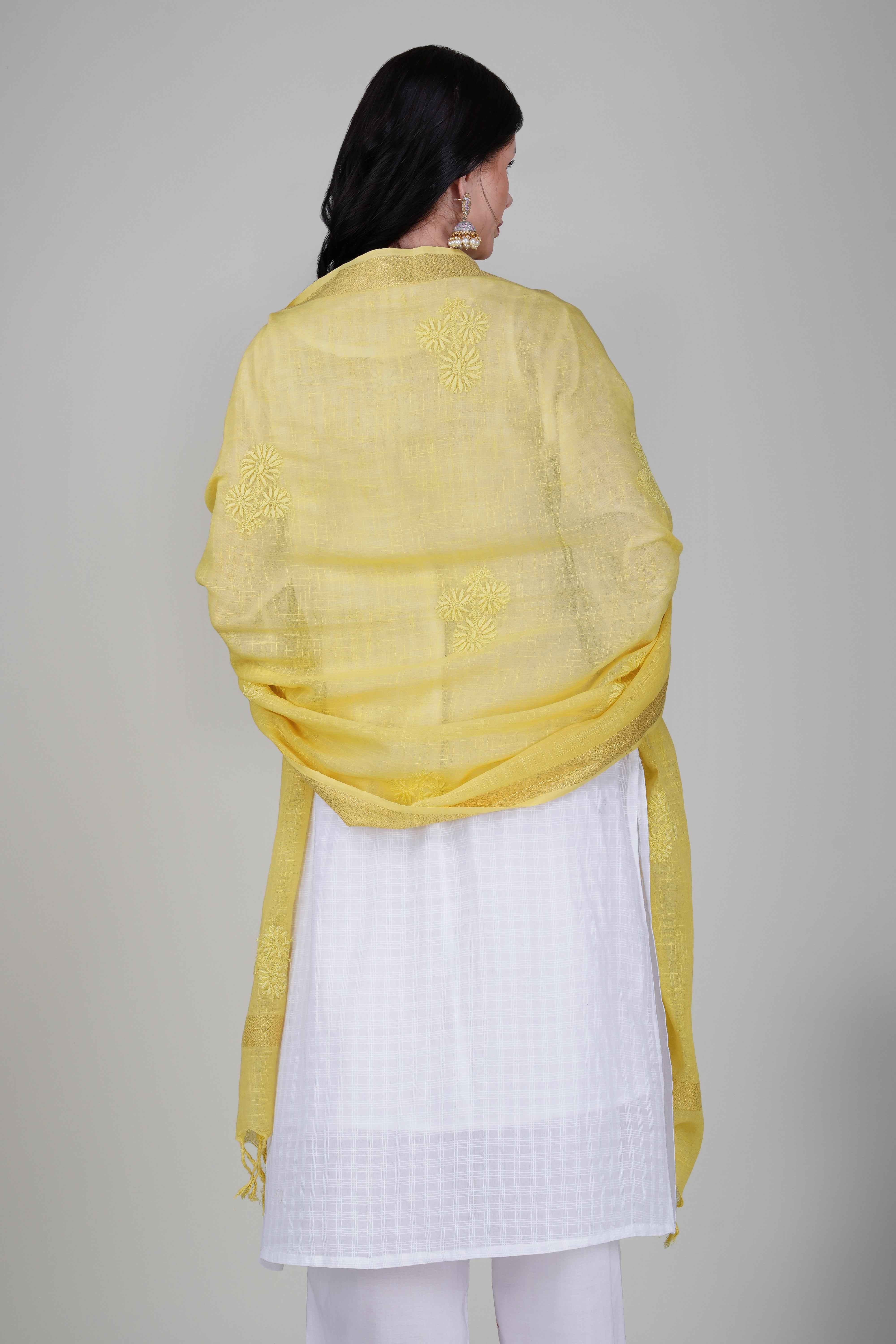 Daffodil Dupatta