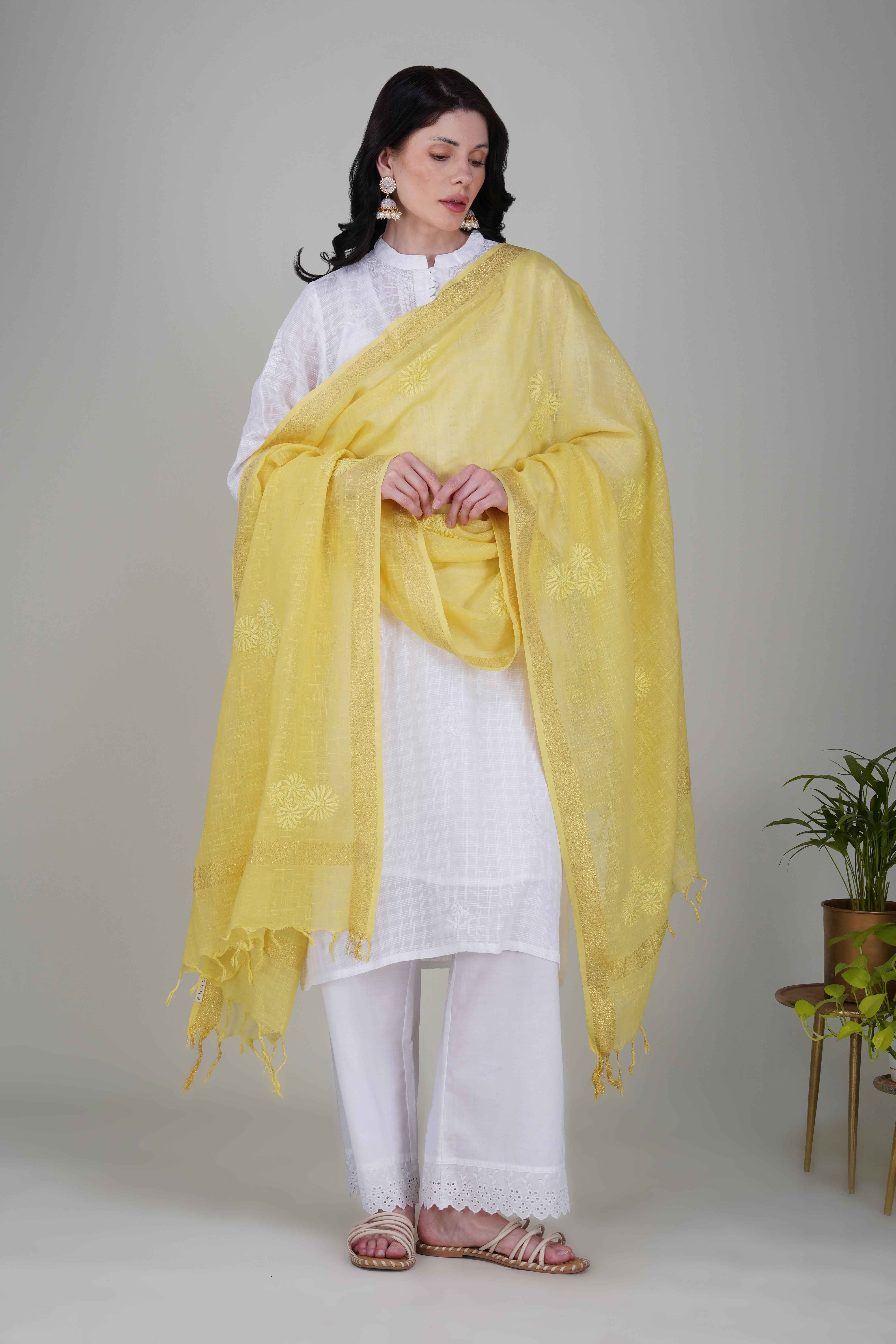 Daffodil Dupatta