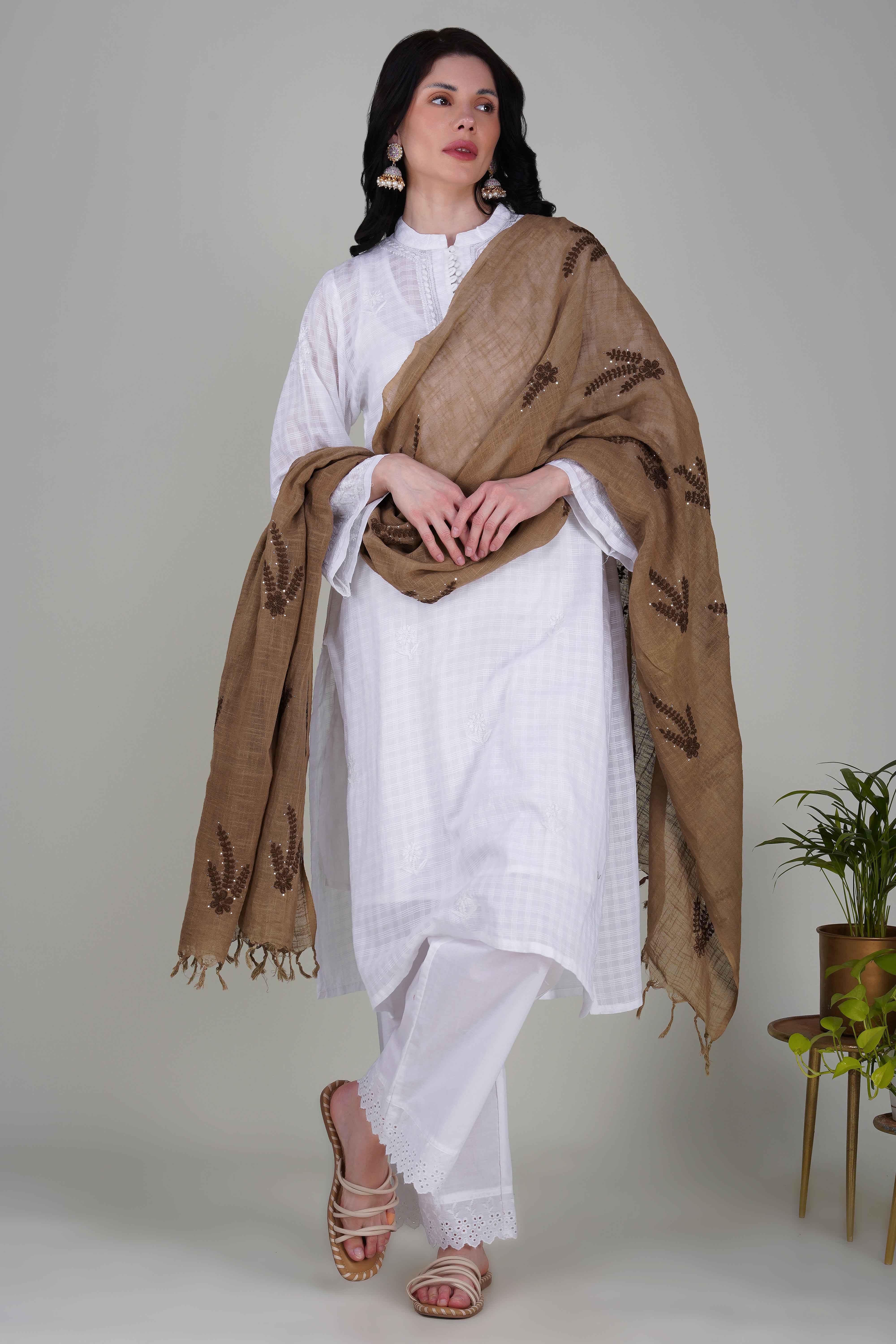 Orchid Dupatta