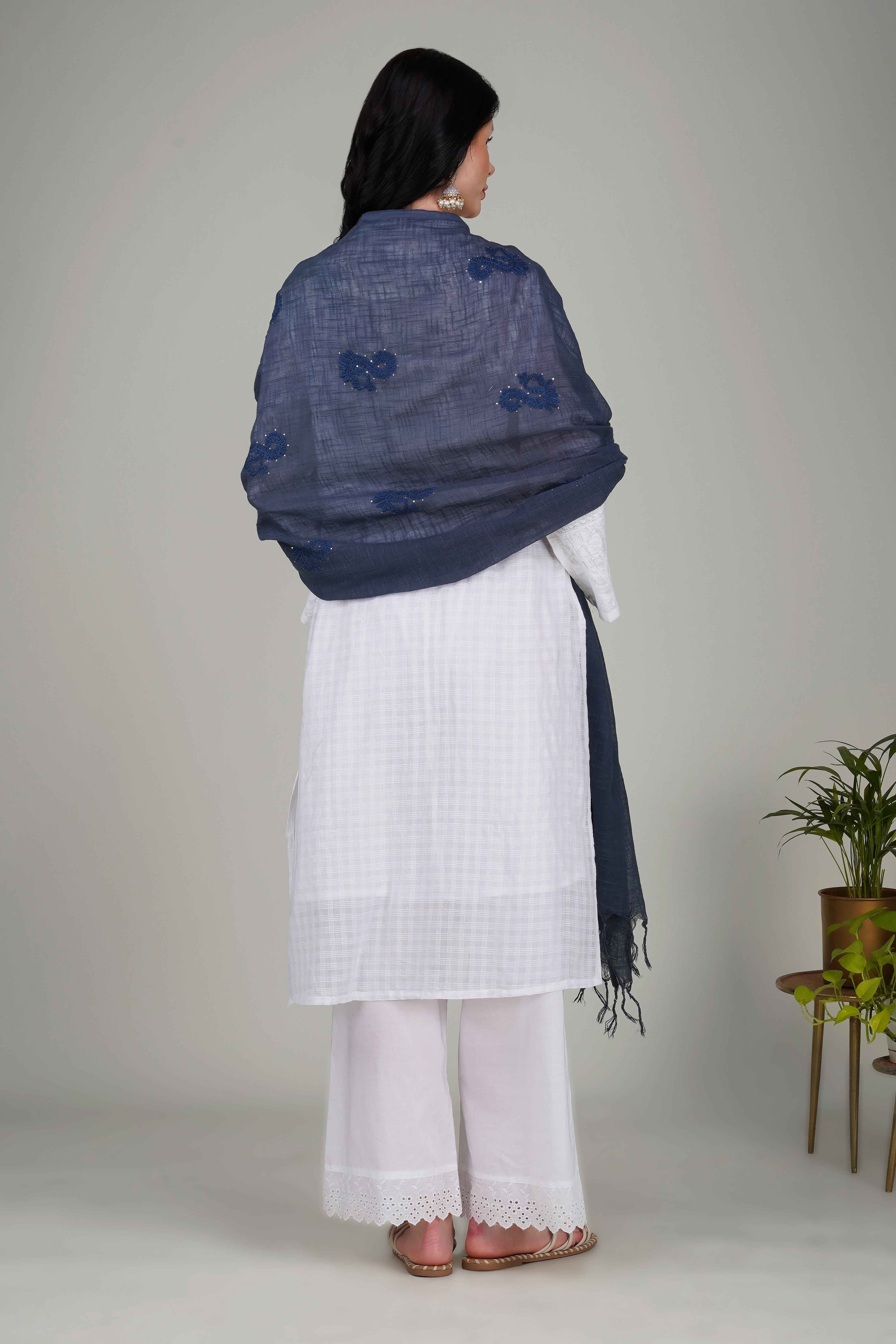 Neel kamal dupatta