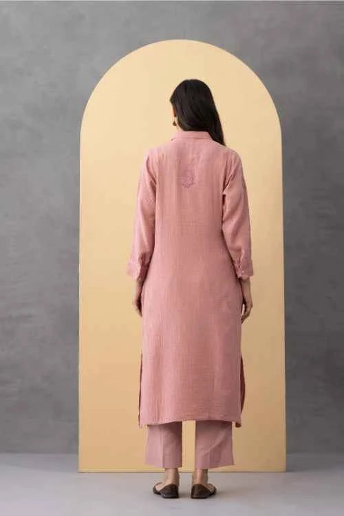 Phae Daisy Cord Set in Cotton Crinkle