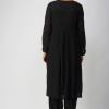 Phae Amaira Hand Chikankari Embroidery With Mukaish Cotton Crinkle Co-ord Set - Image 3