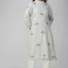 Phae Zimal Hand Chikankari Embroidered Cotton Linen Kurta - Image 6
