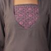 Phae Aaliya Hand Chikankari Embroidered Cotton Linen Dress - Image 6