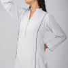 Phae Areesha Kurta in Cotton Crinkle with Hand Chikankari - Image 2