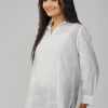 Phae Ahaana Hand Chikankari Embroidery with Sequence Soft Mulmul Top - Image 2