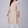 Phae Anika Cotton Linen Overlap Kurta - Image 3