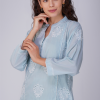 Phae Aashka Straight Mulmul Kurta - Image 4