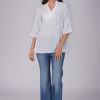 Phae Nadia Top In Cotton Fabric with Chikankari - Image 6