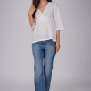 Phae Zaira Top in Cotton Fabric Hand Chikankari - Image 2