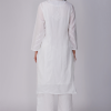 Phae Naisha Co-Ord Set in Cotton Crinkle with Hand Chikankari Embroidery - Image 3