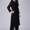 Phae Co-Ord Set in Cotton Crinkle with Hand Chikankari Embroidery - Image 3