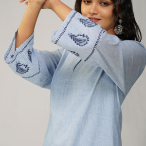Phae Zimal Co-Ord Set In Chambray